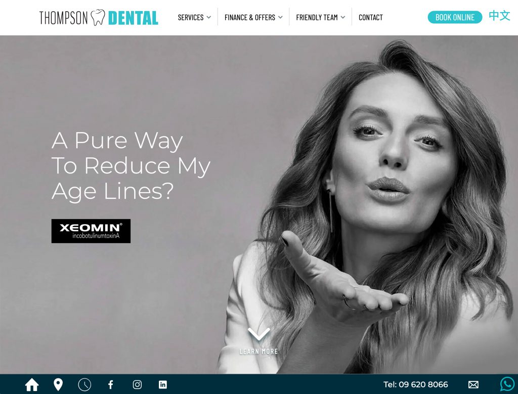Cosmetic Website Design
